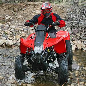 Driving an Off-Road Vehicle